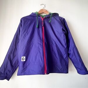 Chums Reversible Inlay Zip Parka Size Large